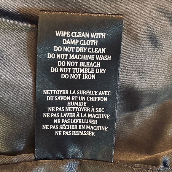 Blank NYC Faux Leather Fitted Moto Jacket, Small - Picture 12 of 12